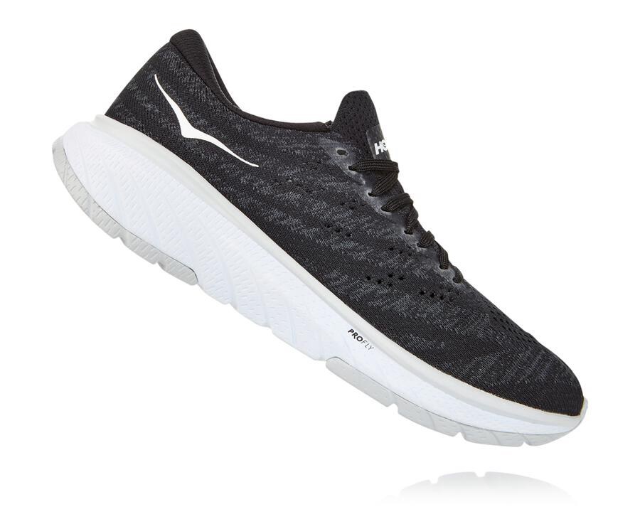 Zapatos Para Caminar Hoka One One Mujer Negros/Blancos - Cavu 3 - DJQK43802